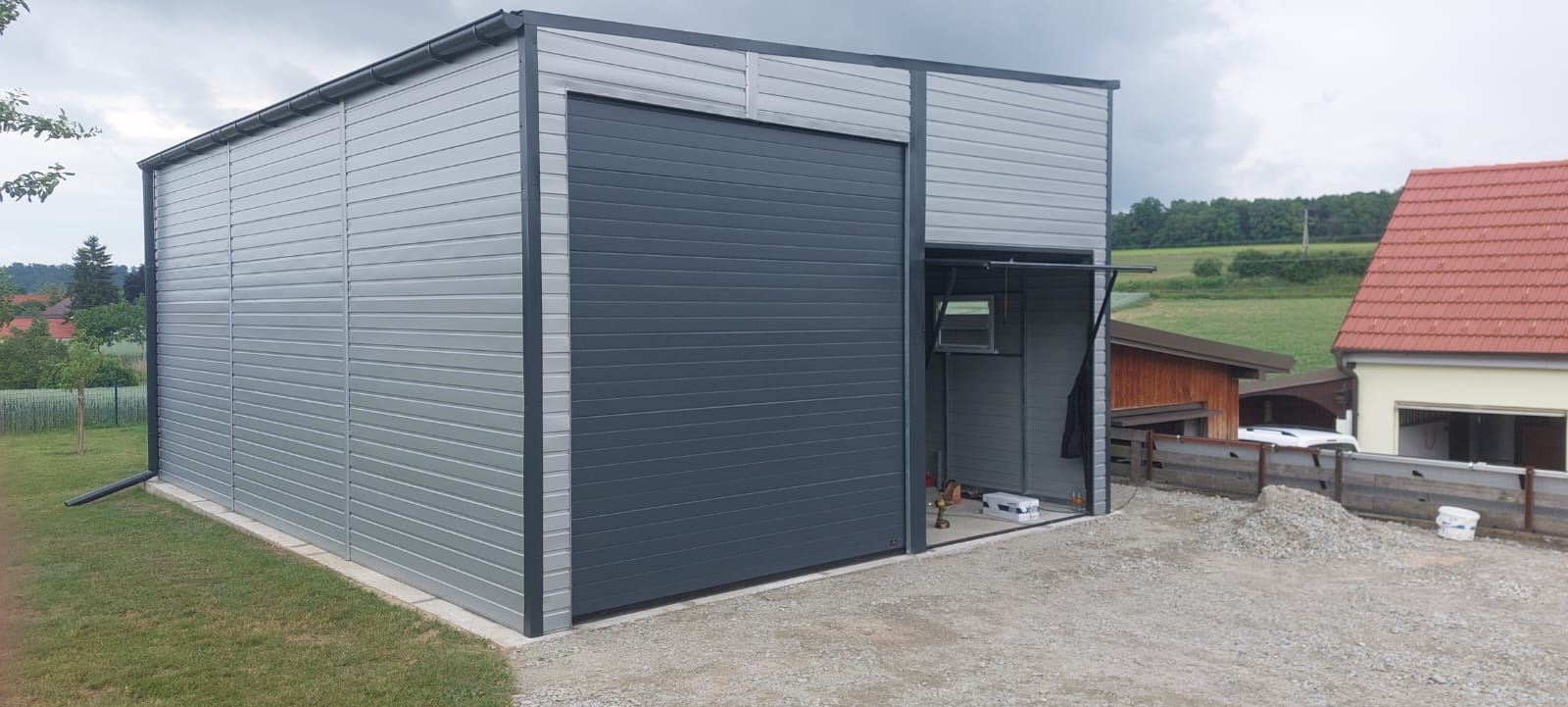 Halle 6 m x 8,50 m – Bild 4