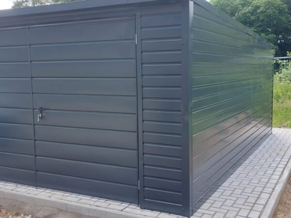 schwarze blechgarage Wilento Löcknitz online kaufen