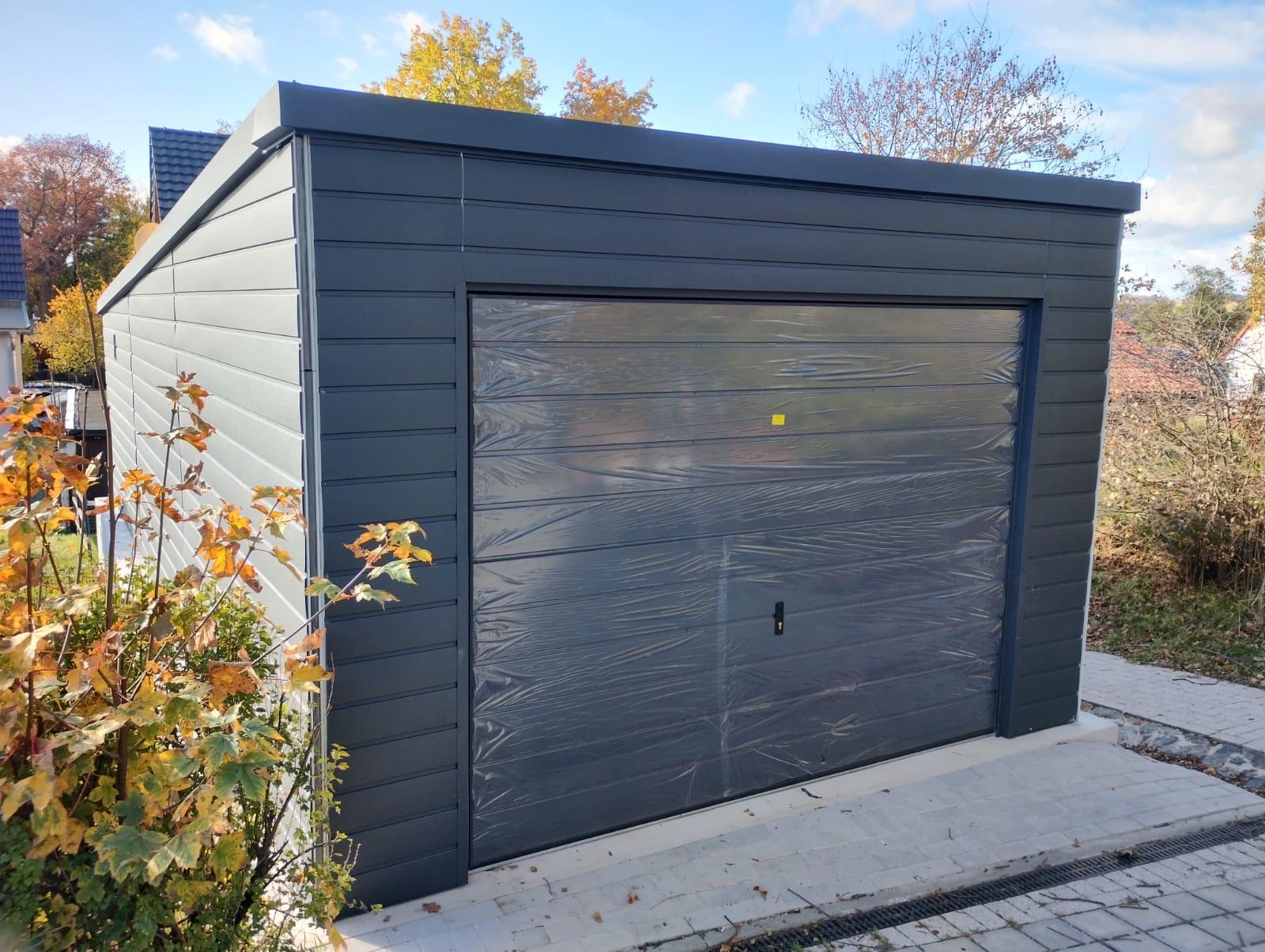 Isolierte Garage 4 m x 9 m – Bild 4