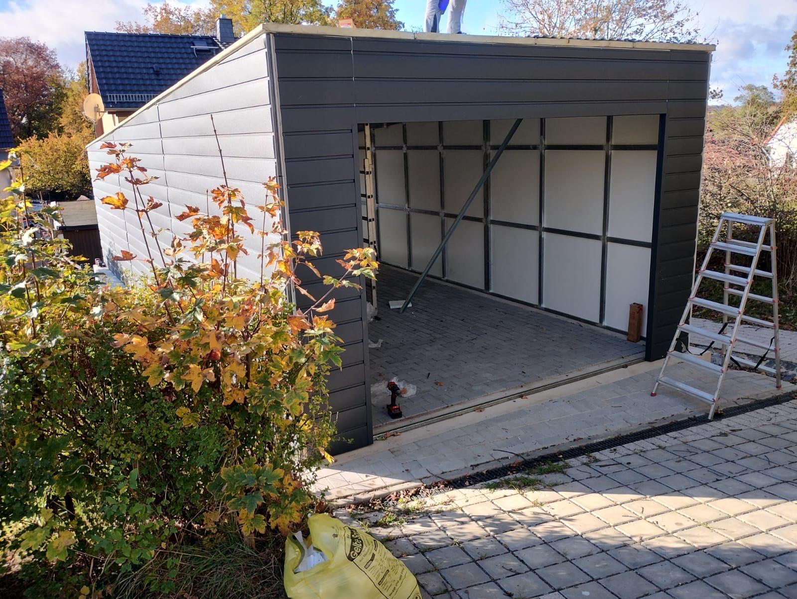Isolierte Garage 4 m x 9 m – Bild 5