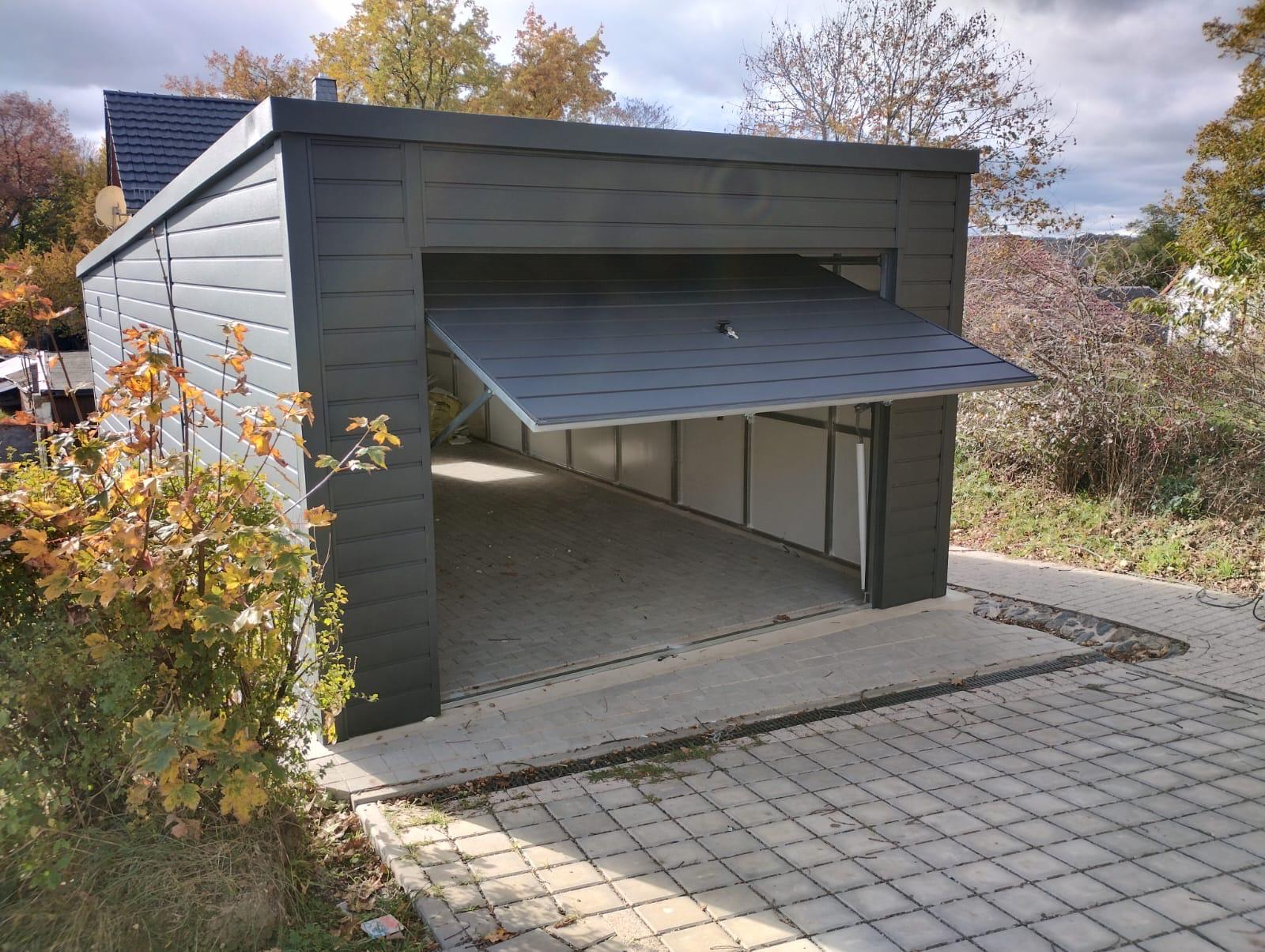 Isolierte Garage 4 m x 9 m – Bild 3