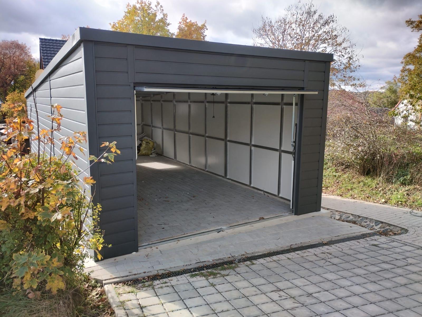 Isolierte Garage 4 m x 9 m – Bild 2