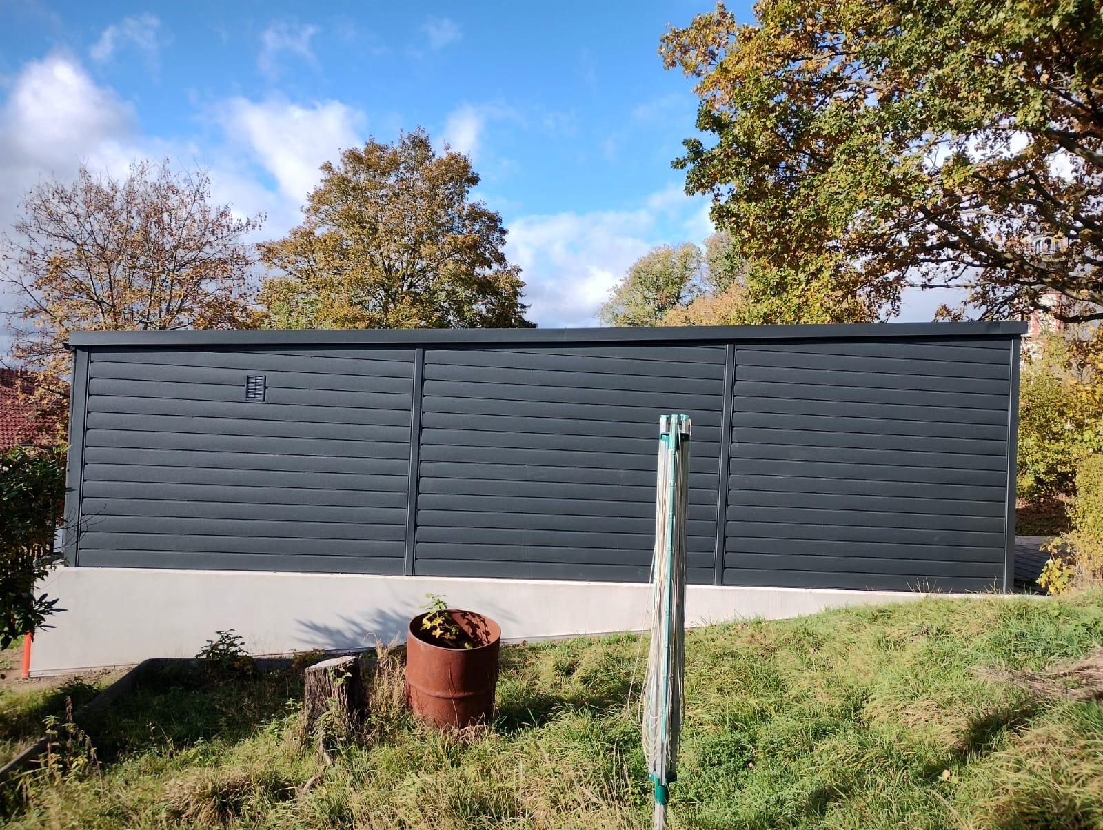 Isolierte Garage 4 m x 9 m – Bild 6