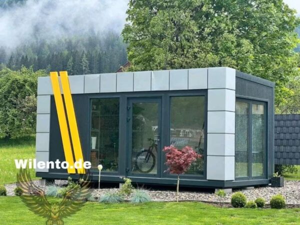 Bürocontainer, Pavillon, Minihaus,Container - Modern, Isoliert