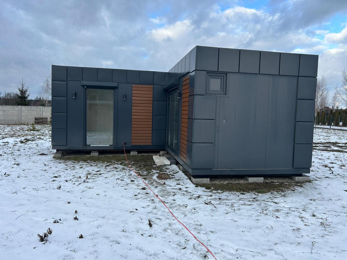 Tiny House / Wohnpavillon 8,00 × 3,00 m mit WC und Küchenzeile – Bild 5