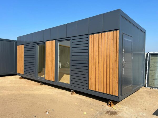 Bürocontainer, Pavillon, Minihaus,Container - Modern, Isoliert