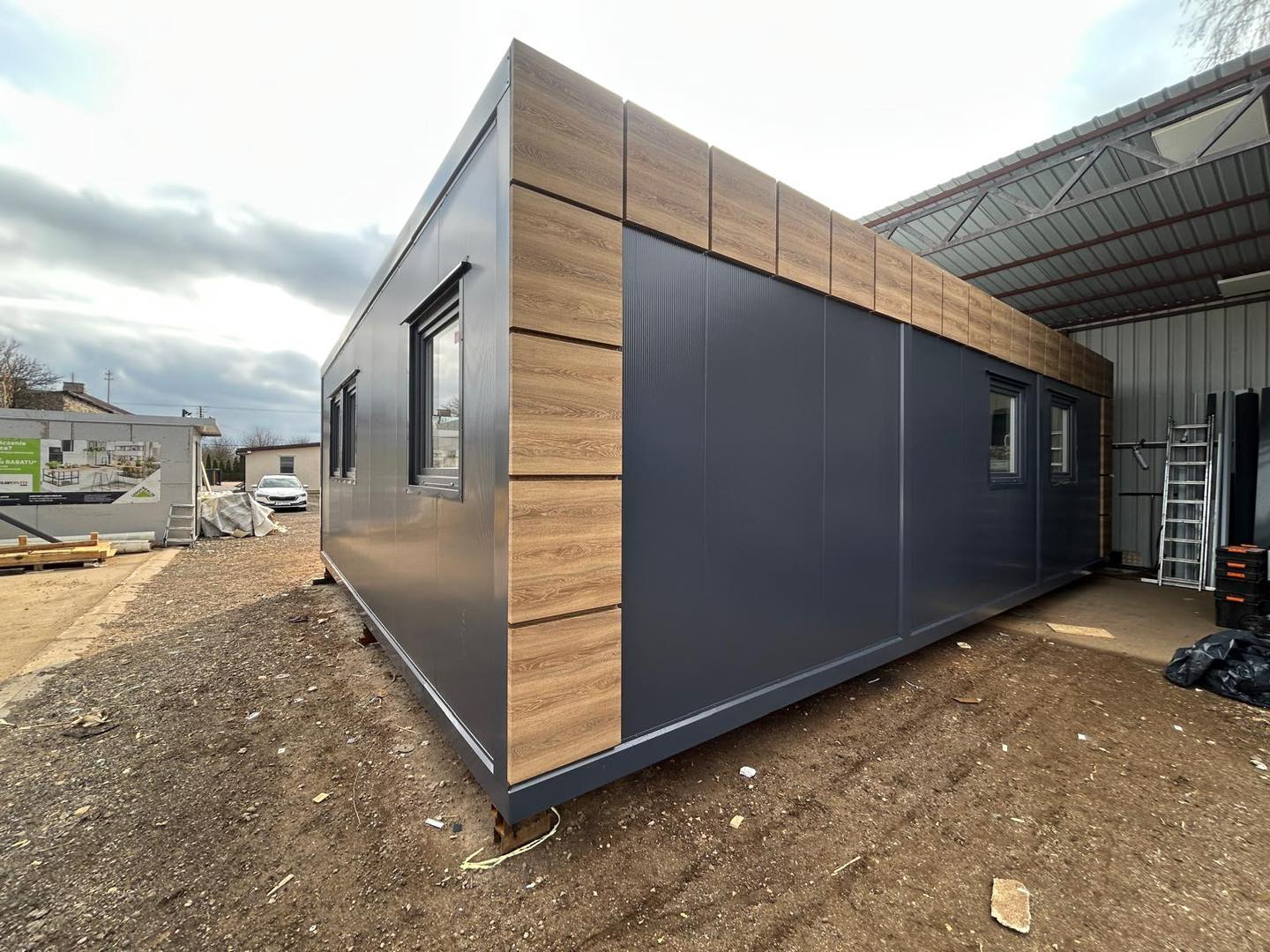 Bürocontainer, Pavillon, Minihaus, moderner isolierter Container, Tiny House – Bild 3