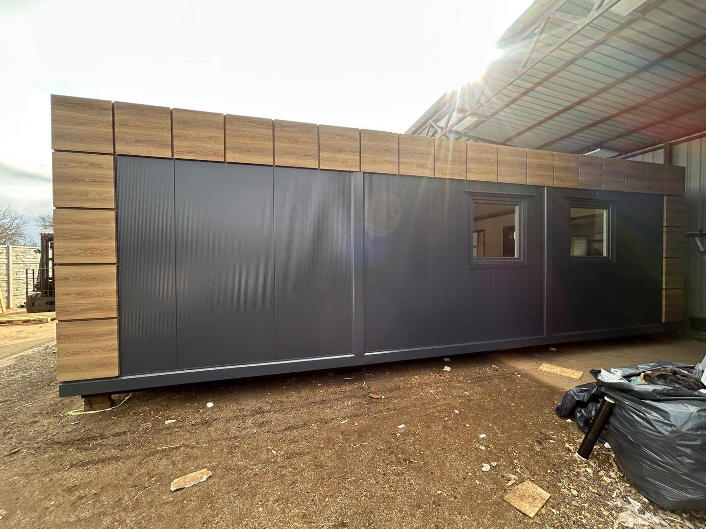 Bürocontainer, Pavillon, Minihaus, moderner isolierter Container, Tiny House – Bild 4