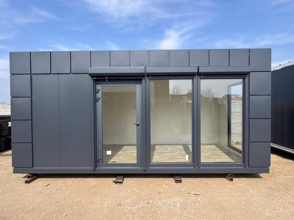 Bürocontainer, inkl. Lieferung - Minihaus, Wohncontainer – Bild 4