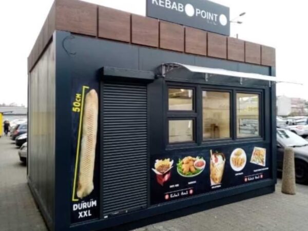 Imbiss kebab 6x3 m, inkl., Lieferung - Gastronomiepavillon